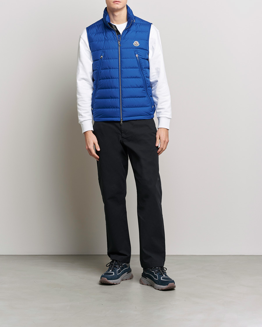 Herre | Vester | Moncler | Albyt Down Vest Royal Blue