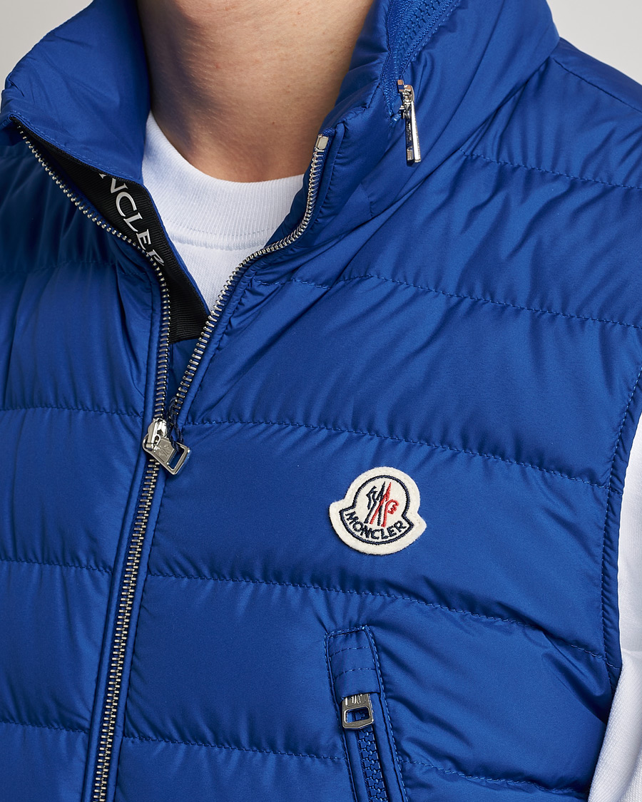 Herre | Vester | Moncler | Albyt Down Vest Royal Blue