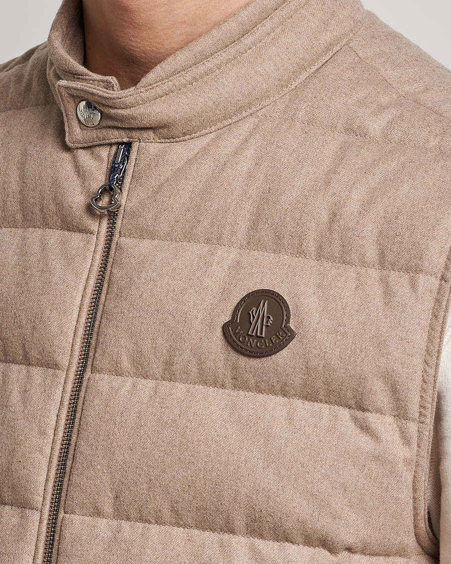 Herre | Vester | Moncler | Gallienne Flannel Vest Light Grey