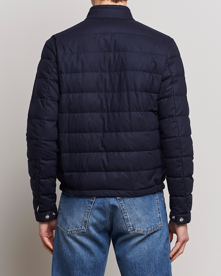 Herre | Jakker | Moncler | Acorus Flannel Jacket Navy