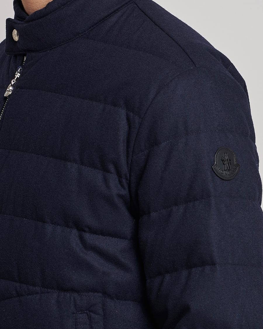 Herre | Jakker | Moncler | Acorus Flannel Jacket Navy