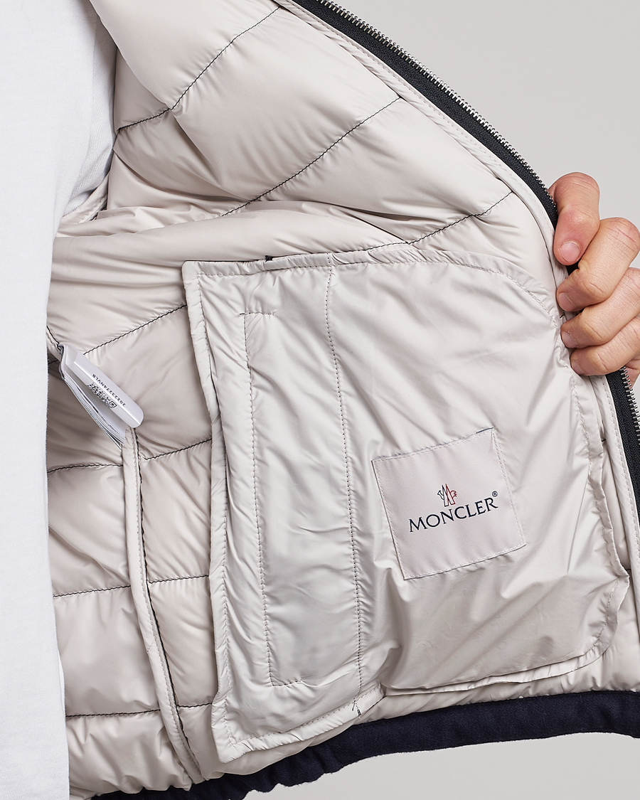 Herre | Jakker | Moncler | Acorus Flannel Jacket Navy