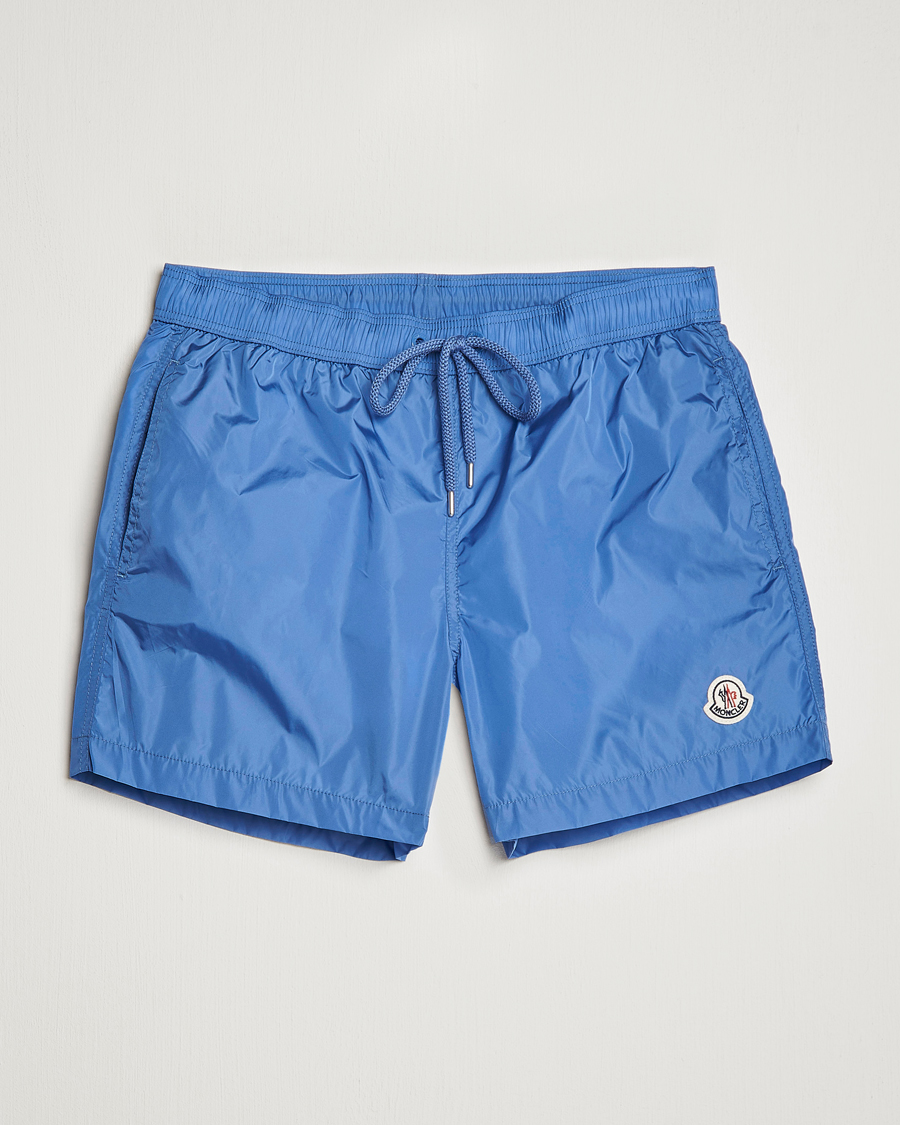 Herre | Badeshorts | Moncler | Nylon Swim Trunks Light Blue