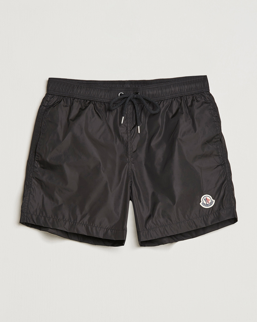 Herre | Badeshorts | Moncler | Nylon Swim Trunks Black