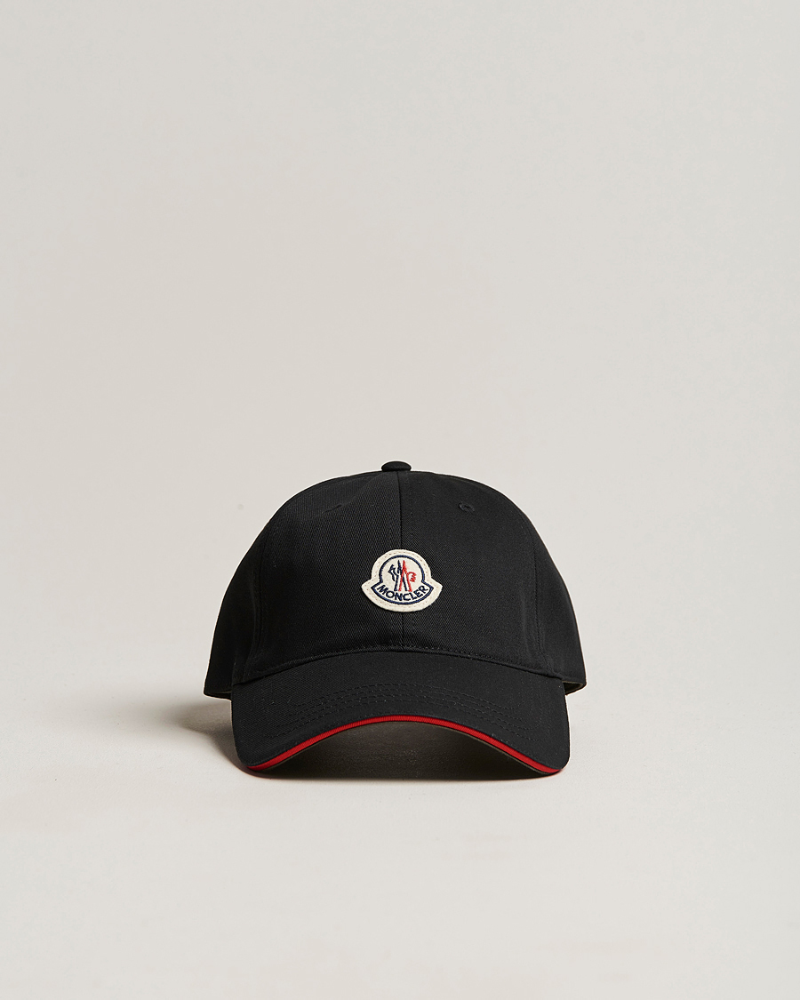 Herre | Moncler Baseball Cap Black | Moncler | Baseball Cap Black