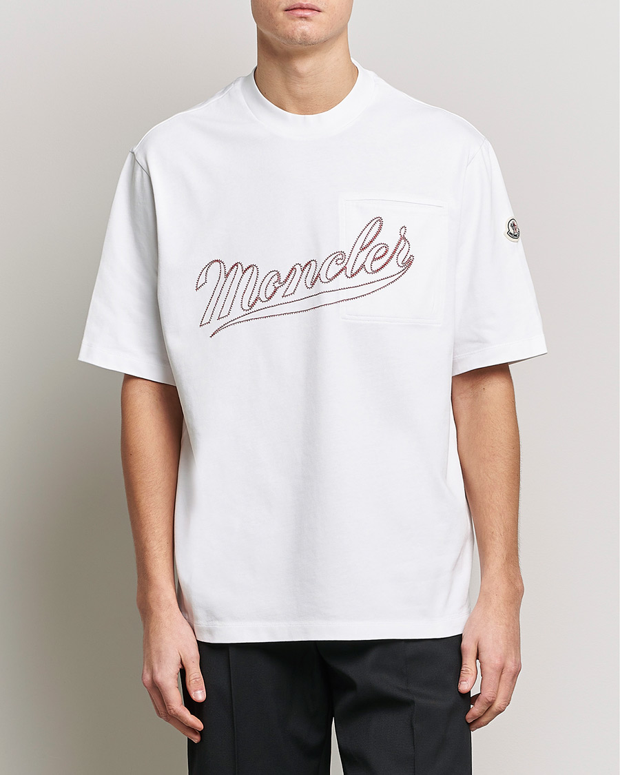 Herre |  | Moncler | Signature T-Shirt White