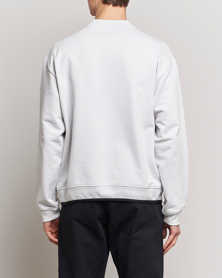 Herre | Gensere | Moncler | Lettering Logo Sweatshirt White