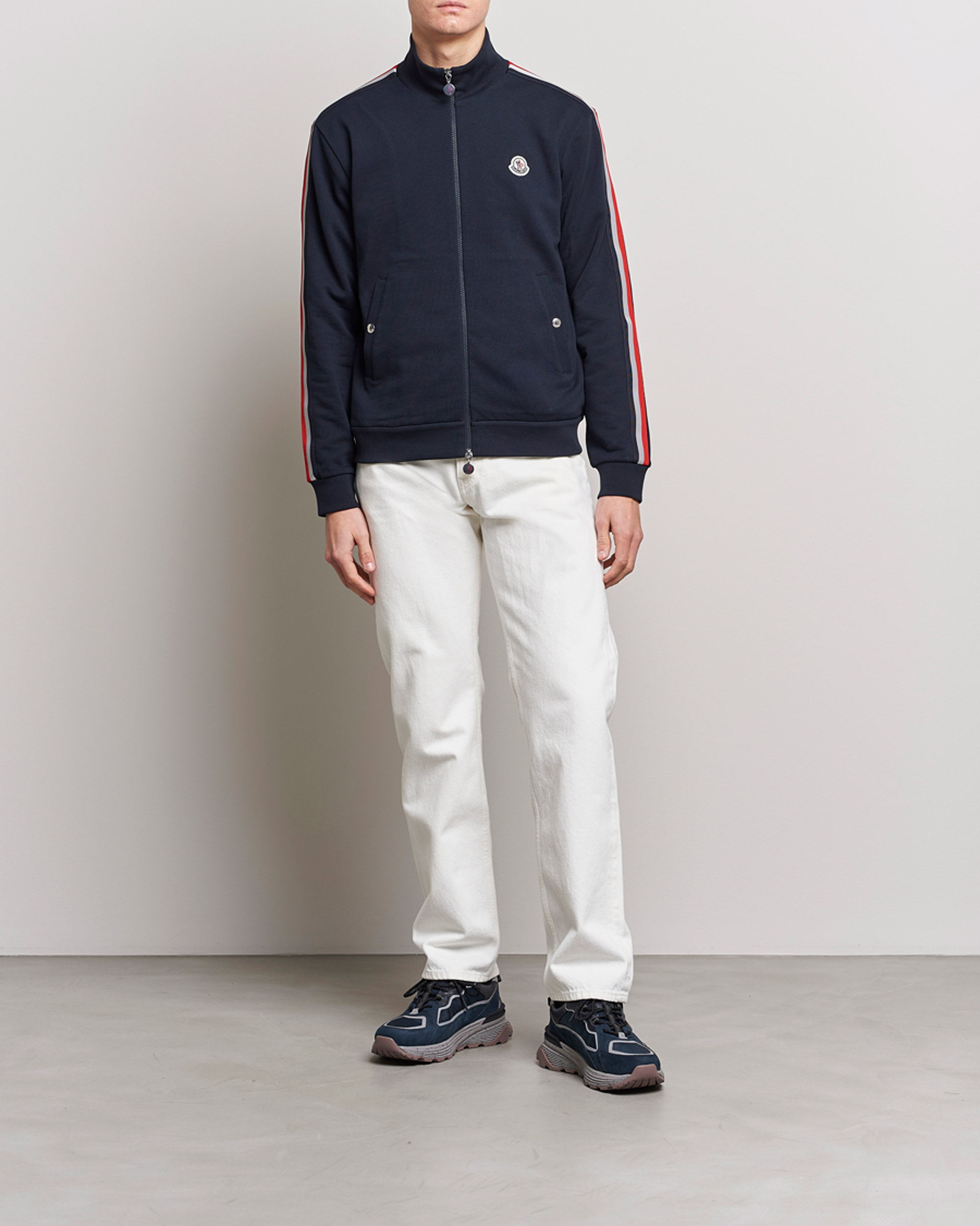 Herre | Gensere | Moncler | Zip Cardigan Navy