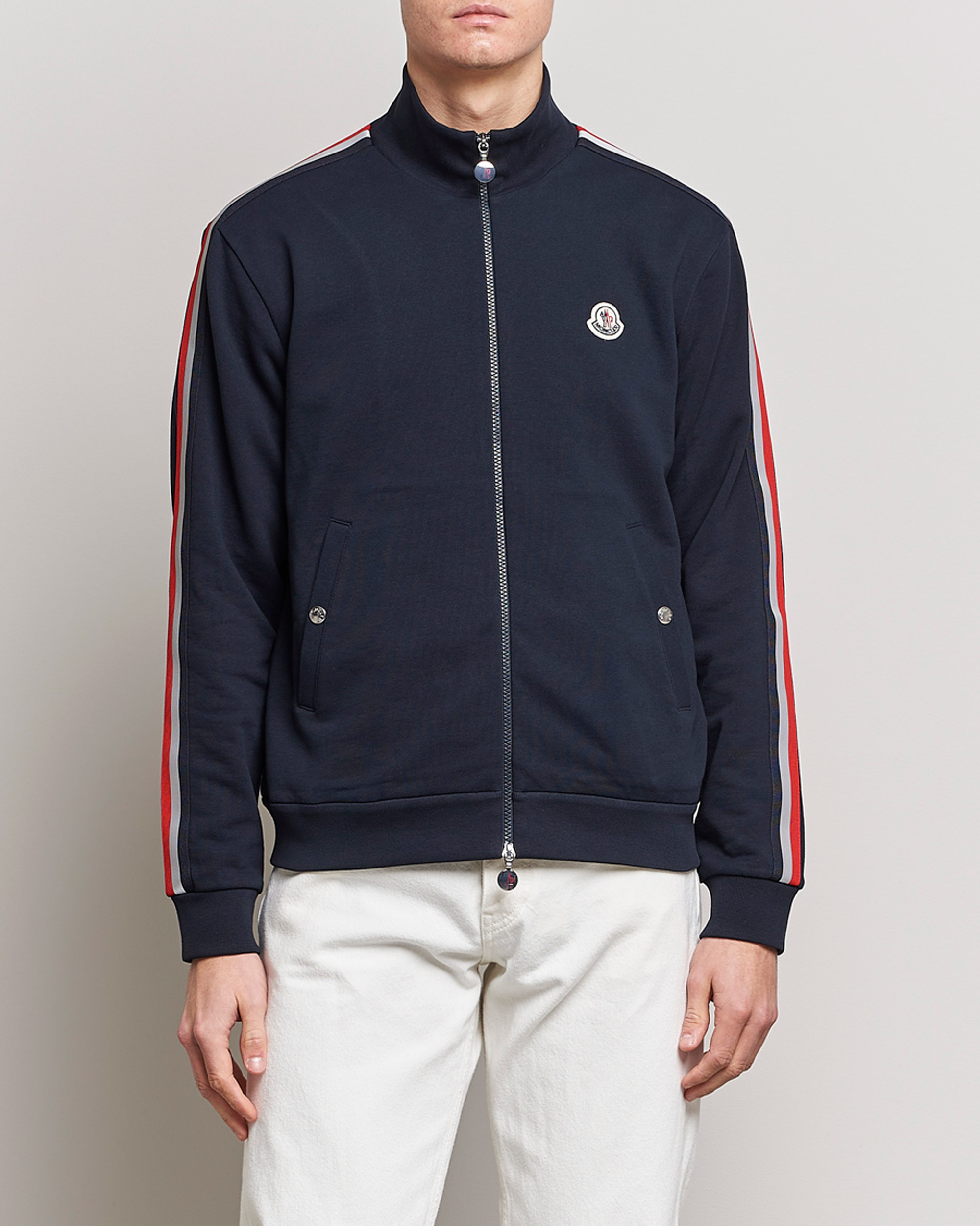 Herre | Cardigans | Moncler | Zip Cardigan Navy