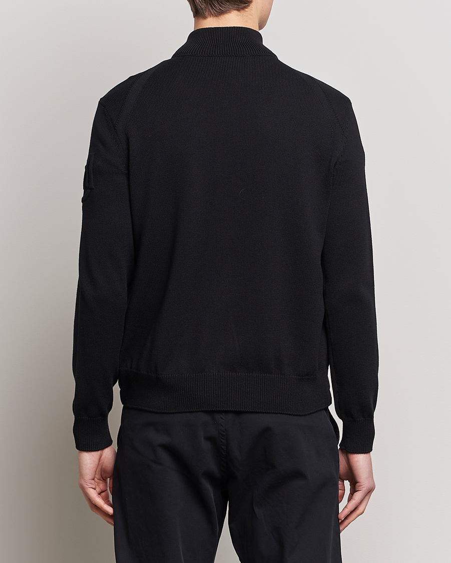 Herre | Gensere | Moncler | Zip Padded Cardigan Black