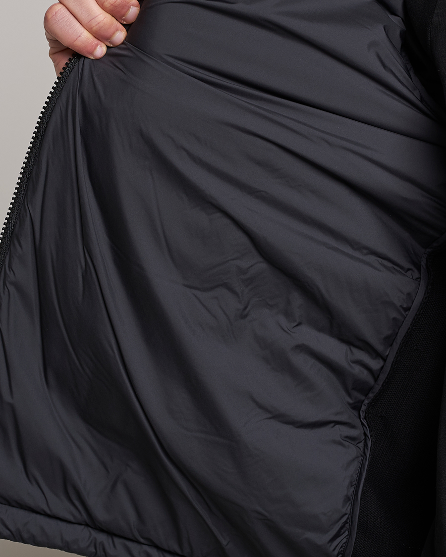 Herre | Gensere | Moncler | Zip Padded Cardigan Black