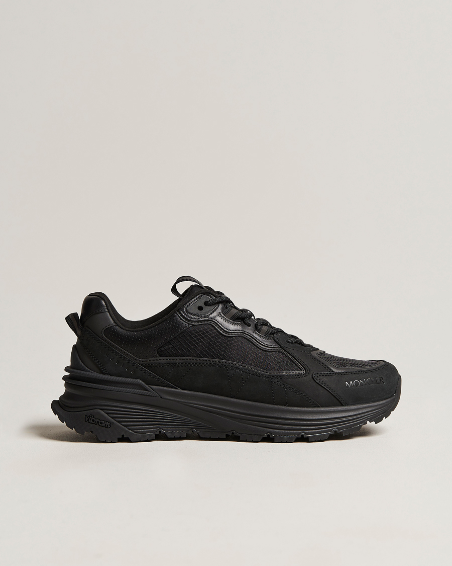Herre | Moncler Lite Runner Sneakers Black | Moncler | Lite Runner Sneakers Black