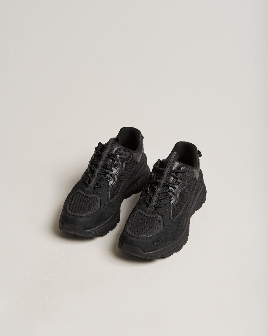 Herre | Moncler Lite Runner Sneakers Black | Moncler | Lite Runner Sneakers Black