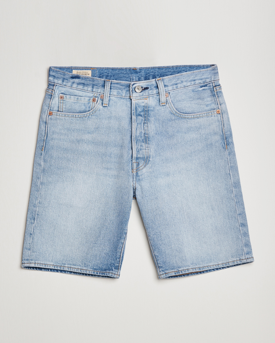 Herre | Shorts | Levi's | 501 Hemmed Denim Shorts Light Indigo Worn In