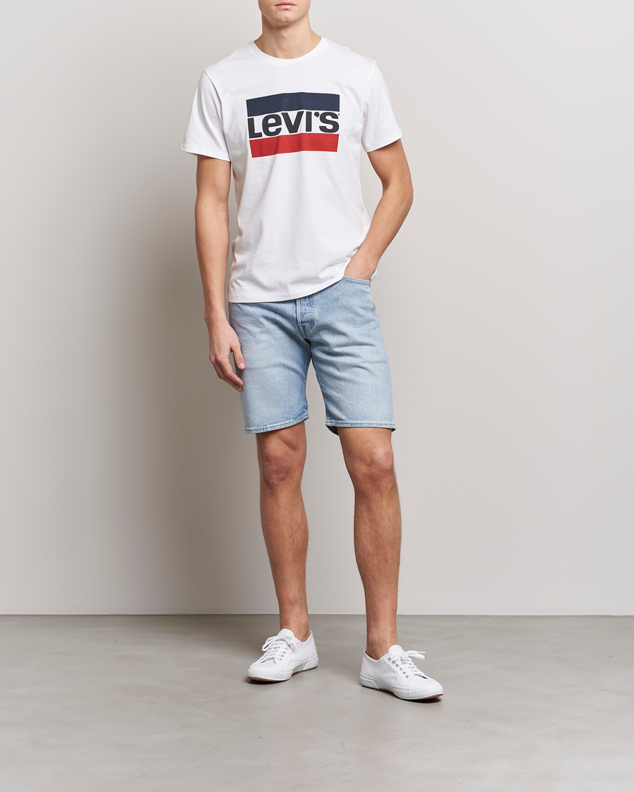 Herre | Shorts | Levi's | 501 Hemmed Denim Shorts Light Indigo Worn In