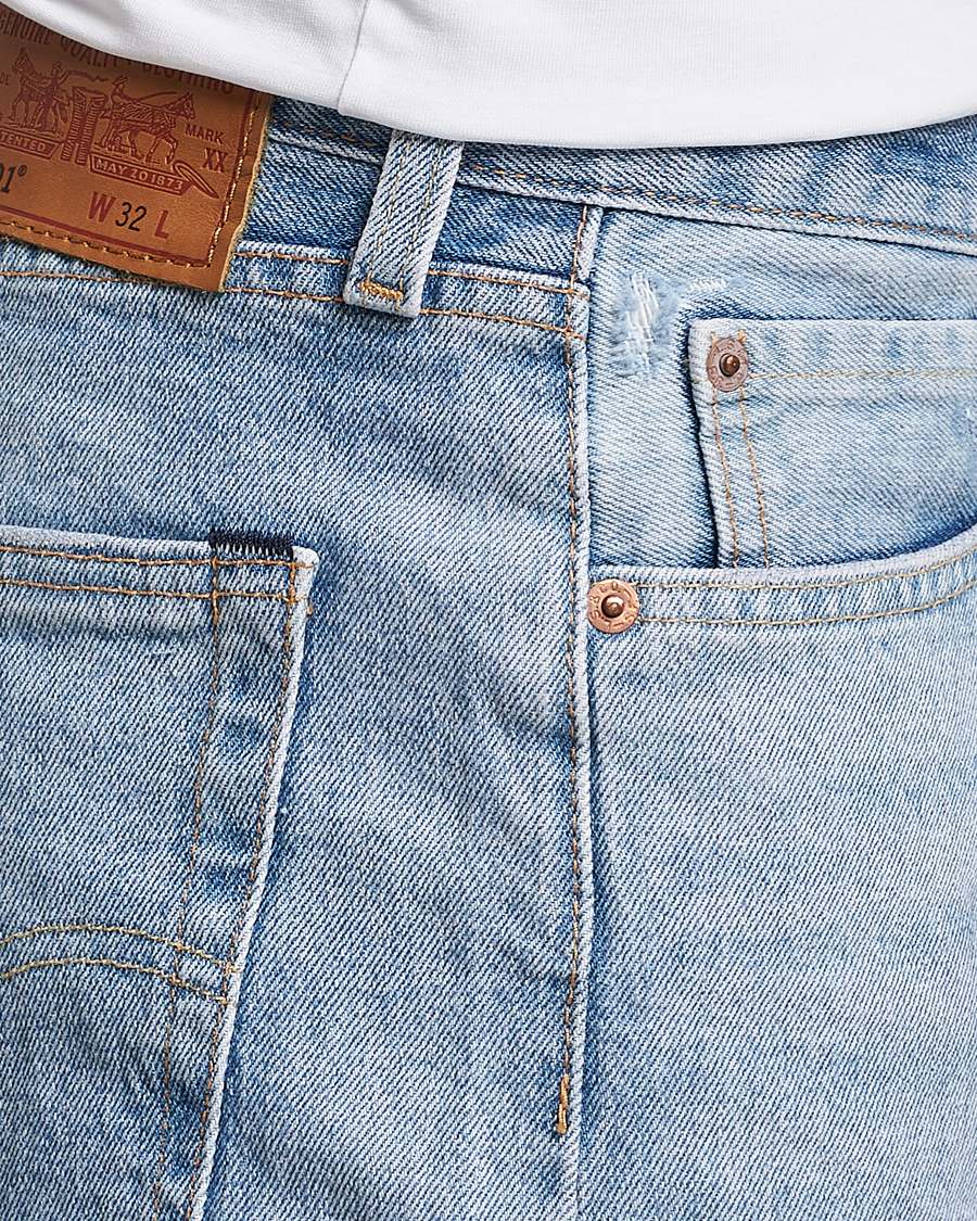 Herre | Shorts | Levi's | 501 Hemmed Denim Shorts Light Indigo Worn In