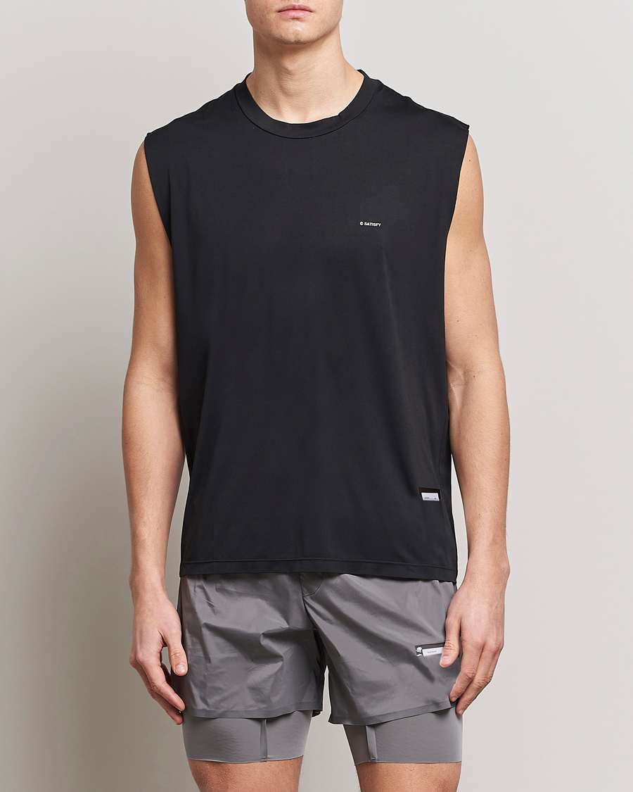 Herre | Satisfy | Satisfy | AuraLIte Muscle Tee Black