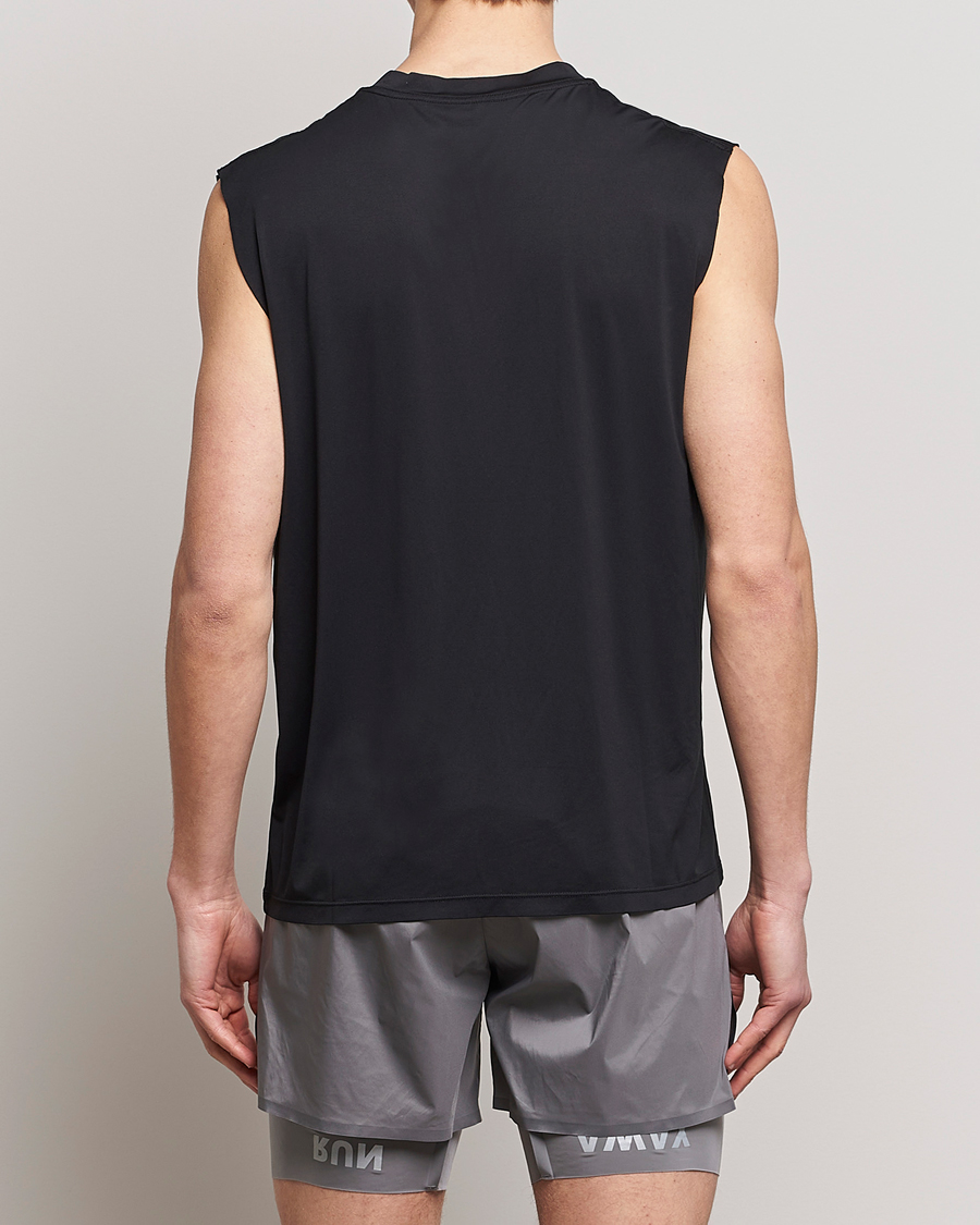 Herre | T-Shirts | Satisfy | AuraLIte Muscle Tee Black