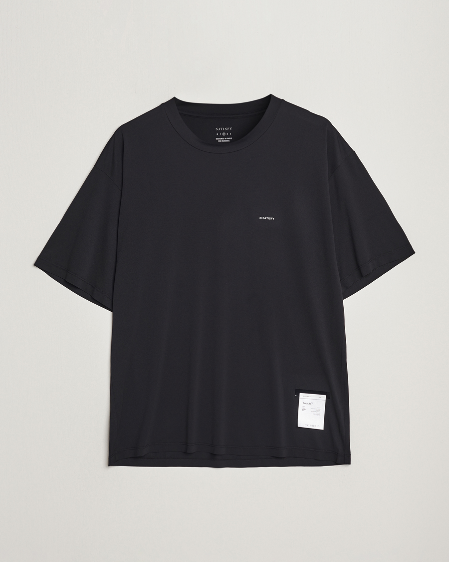 Herre | T-Shirts | Satisfy | AuraLite T-Shirt Black