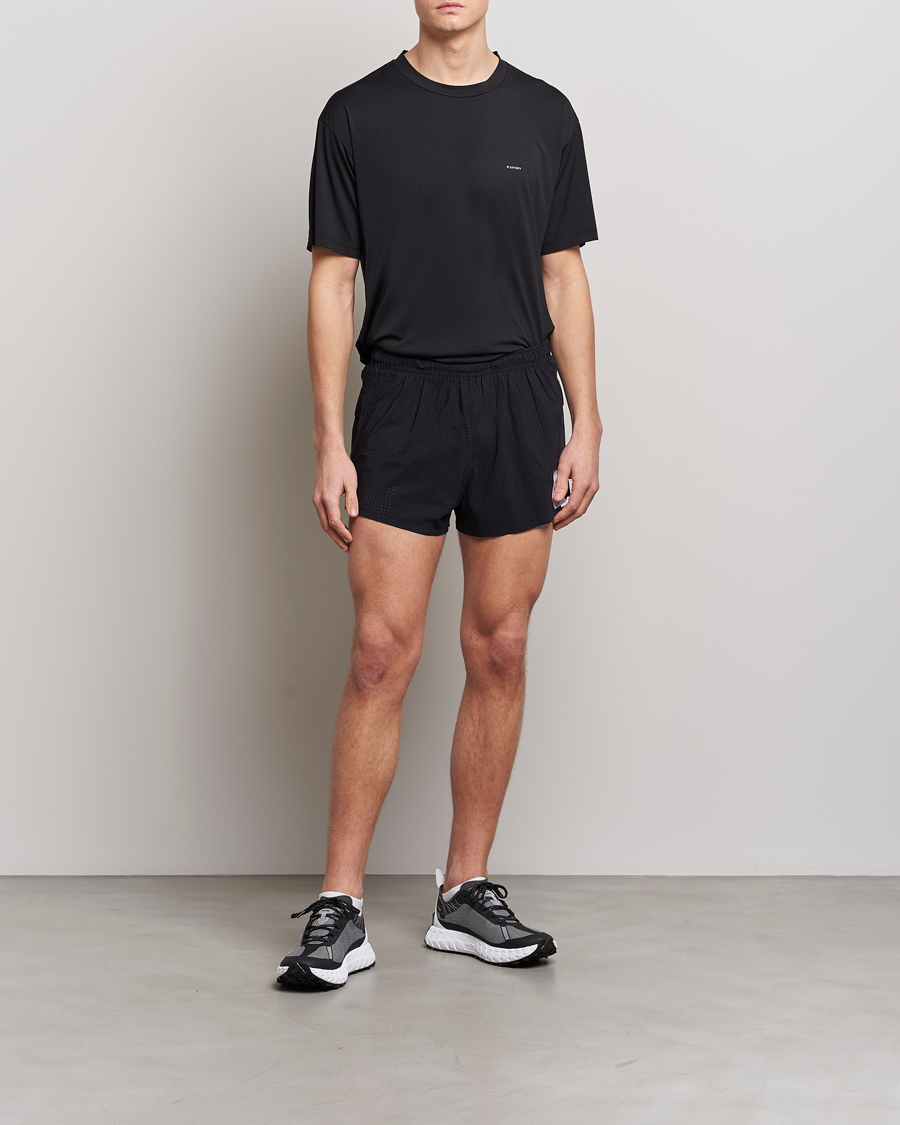 Herre | T-Shirts | Satisfy | AuraLite T-Shirt Black