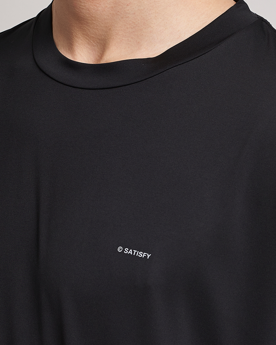 Herre | T-Shirts | Satisfy | AuraLite T-Shirt Black