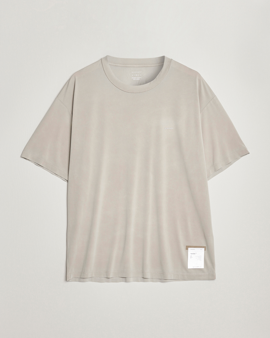 Herre | T-Shirts | Satisfy | AuraLite T-Shirt Mineral Dune