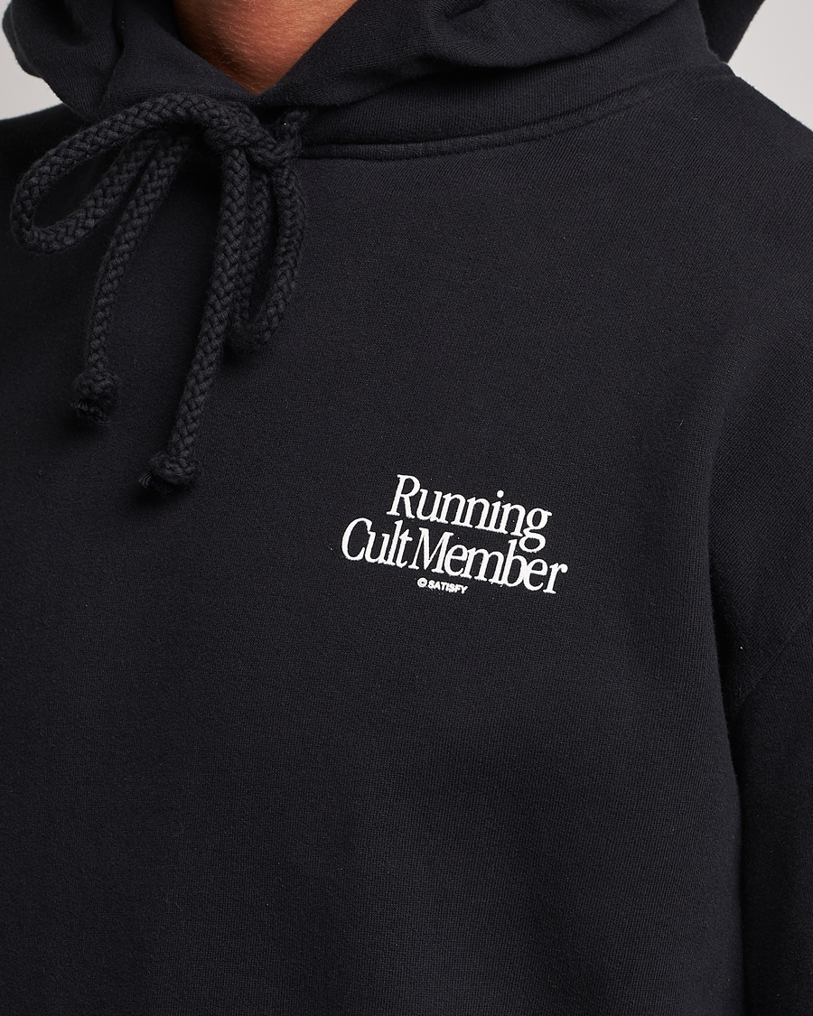 Herre | Gensere | Satisfy | SoftShell Hoodie Black