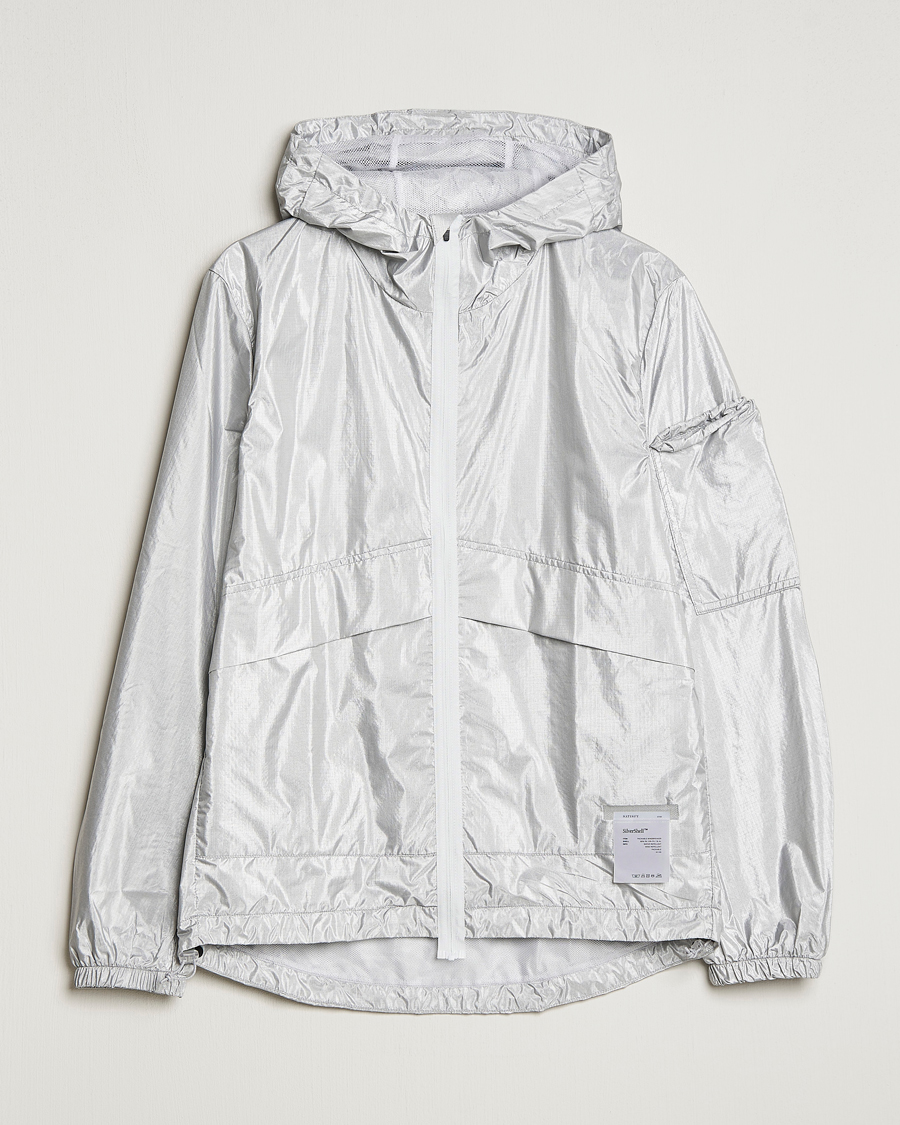 Herre | Jakker | Satisfy | SilverShell Packable Windbreaker Silver
