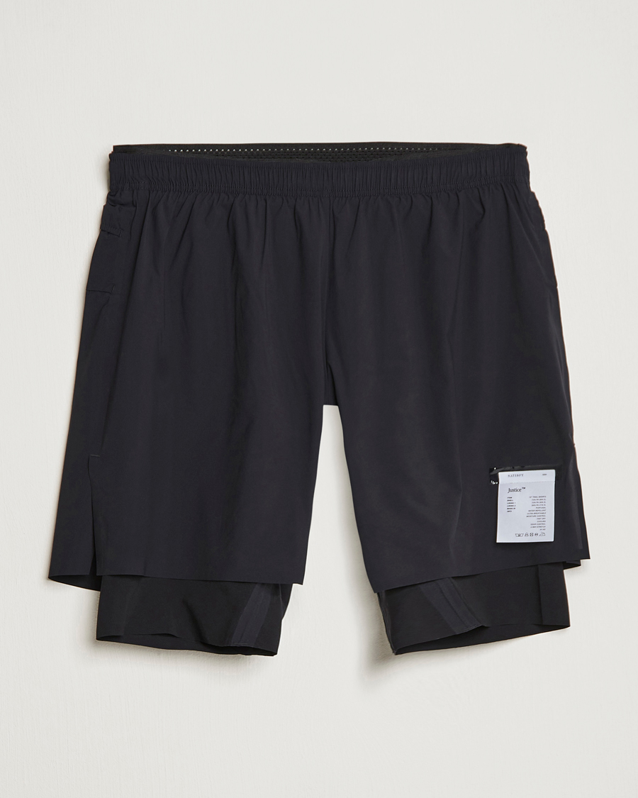 Herre | Shorts | Satisfy | Justice 10 Inch Trail Shorts Black