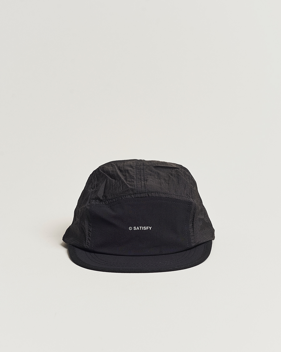 Herre | Satisfy Rippy Trail Cap Black | Satisfy | Rippy Trail Cap Black