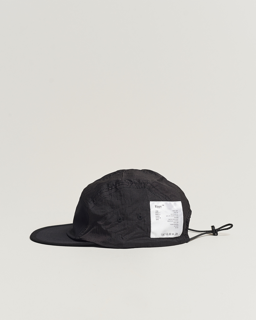 Herre | Satisfy Rippy Trail Cap Black | Satisfy | Rippy Trail Cap Black