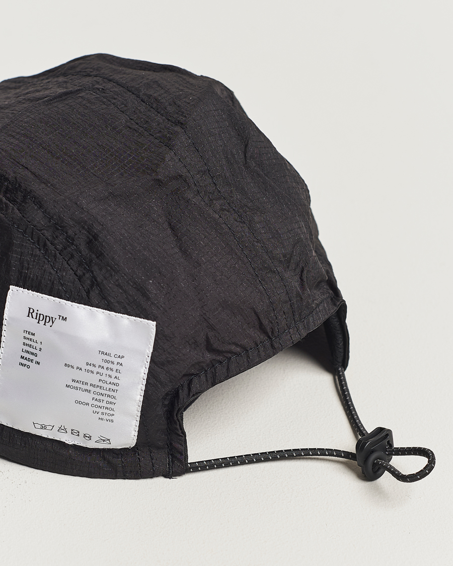 Herre | Satisfy Rippy Trail Cap Black | Satisfy | Rippy Trail Cap Black