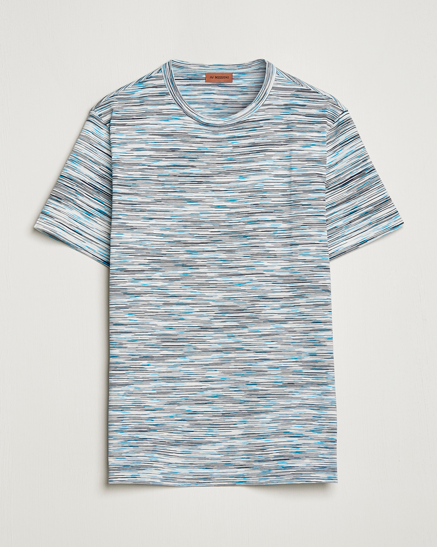 Herre | T-Shirts | Missoni | Fiammato T-Shirt Light Blue