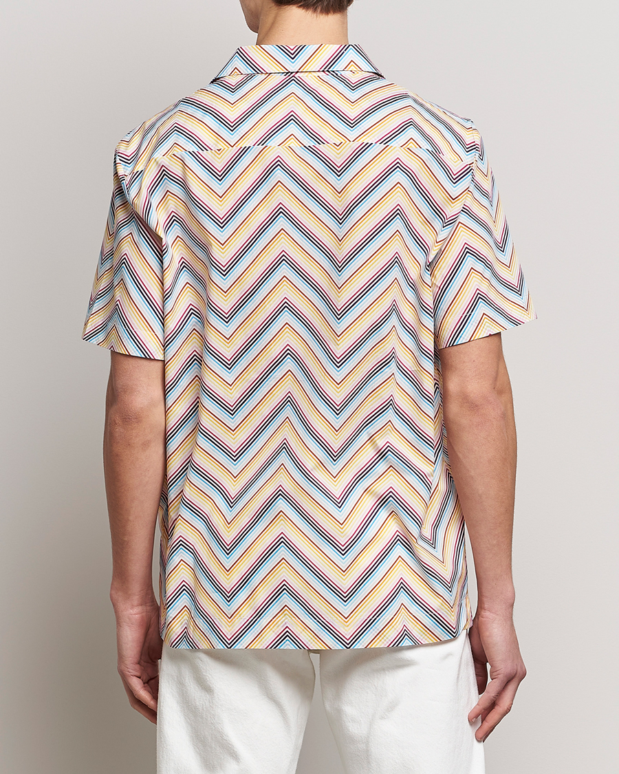 Herre | Skjorter | Missoni | Zig Zag Short Sleeve Shirt Multicolor
