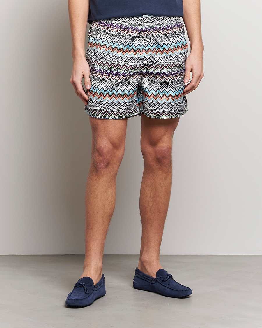 Herre |  | Missoni | Zig Zag Swim Trunks Grey/Violet