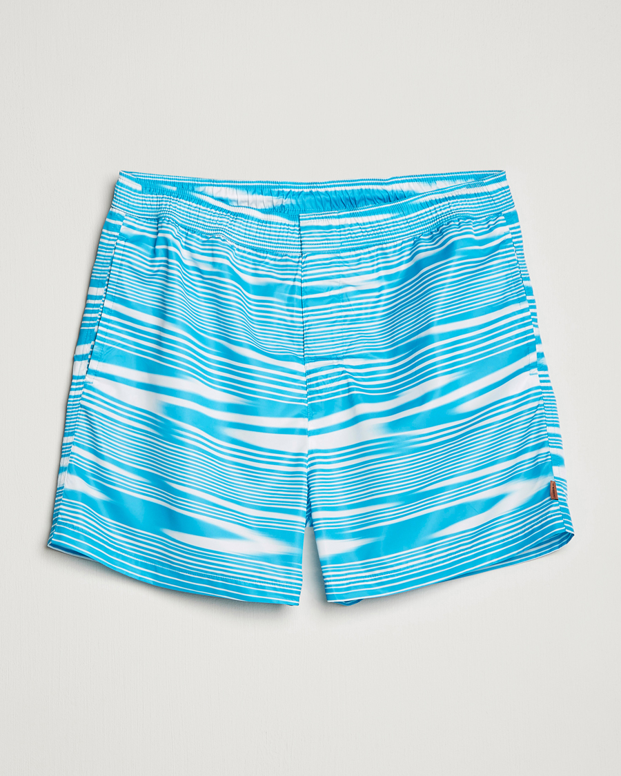Herre | Badeshorts | Missoni | Space Dye Swim Trunks Light Blue