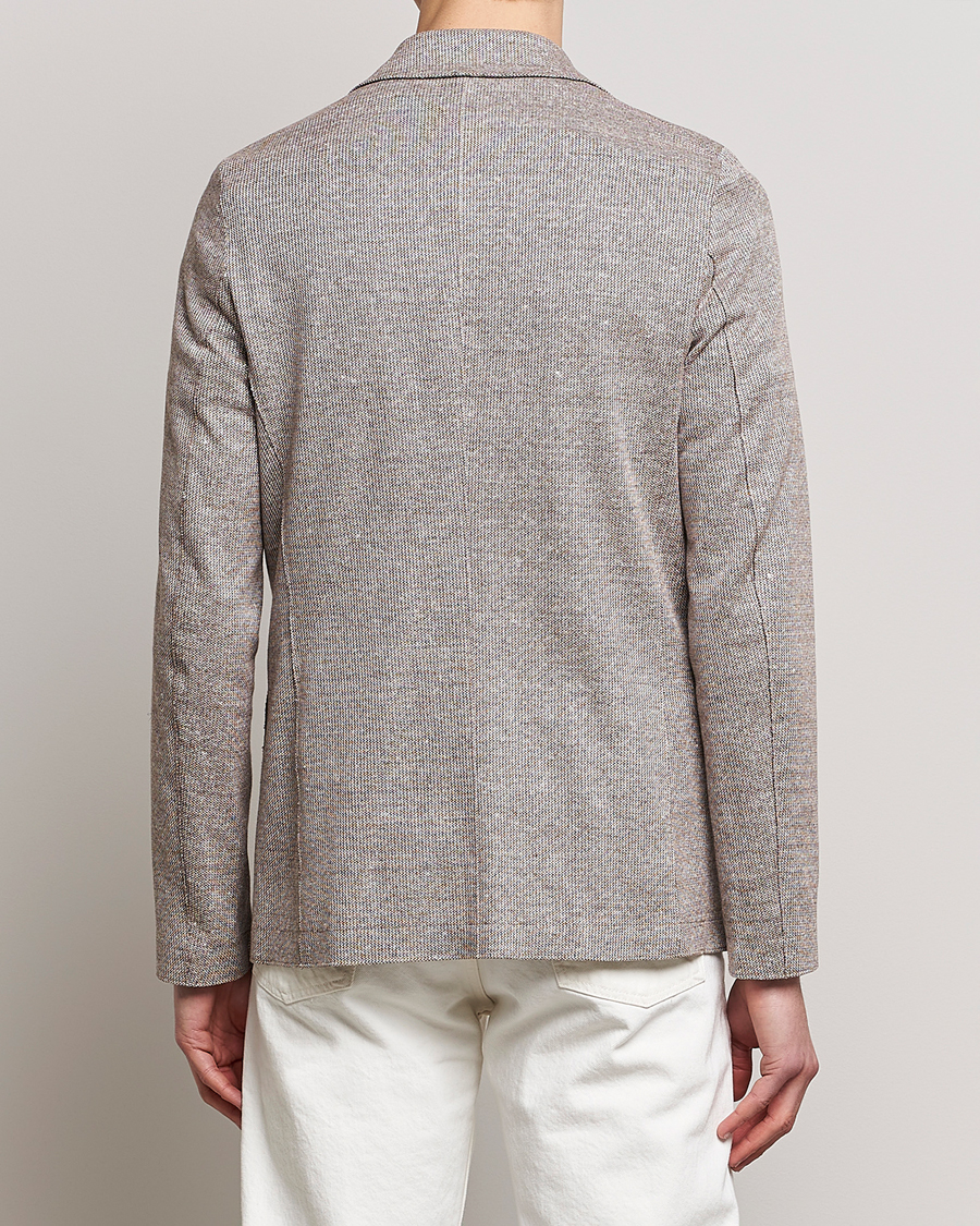 Herre | Dressjakker | Harris Wharf London | Linen Blend Blazer Tobacco
