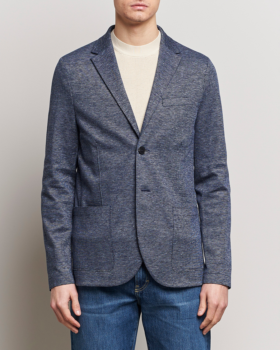 Herre | Avdelinger | Harris Wharf London | Linen Blend Blazer Denim