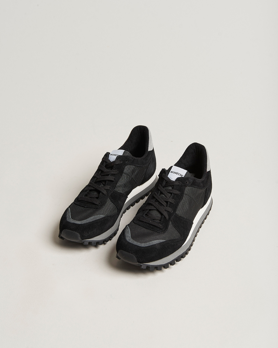 Herre | Svarte sneakers | Novesta | Marathon Trail Running Sneaker Black