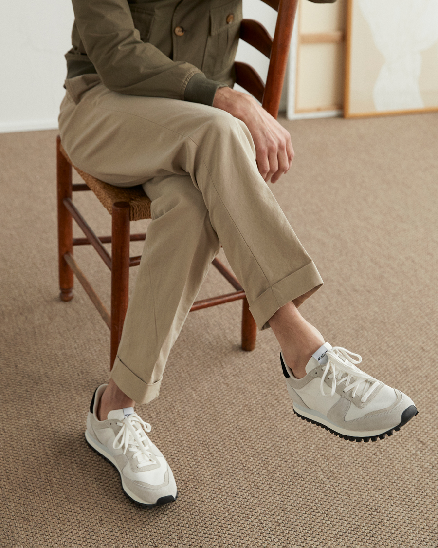Herre | Sneakers | Novesta | Marathon Trail Running Sneaker White