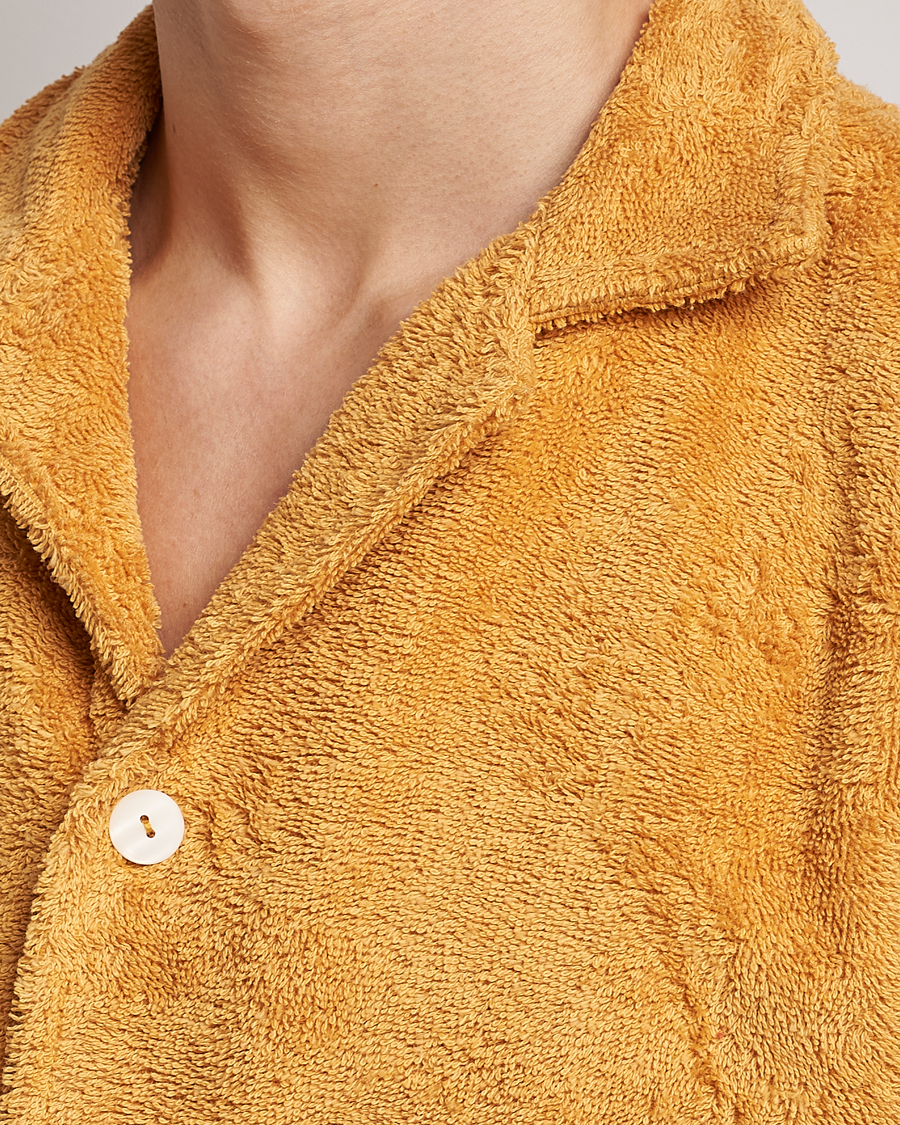 Herre | Skjorter | OAS | Cuba Ruggy Shirt Mustard