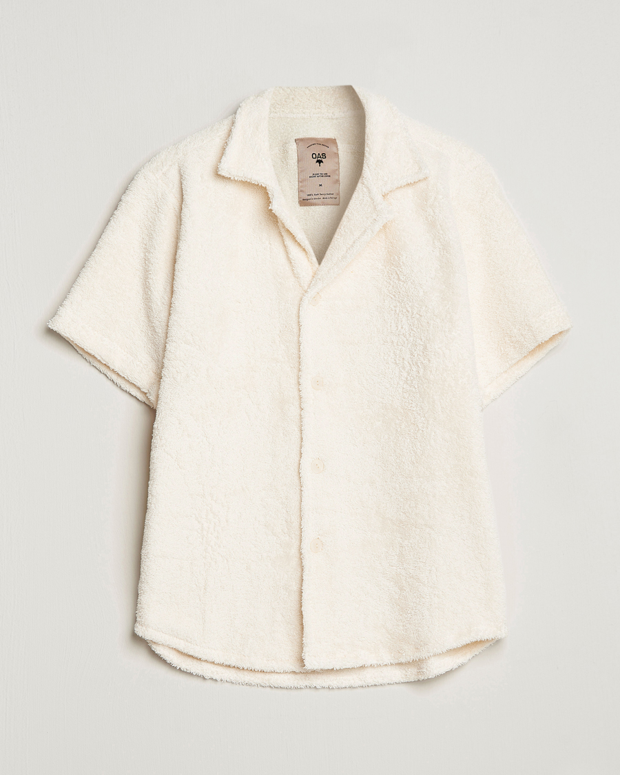 Herre | Skjorter | OAS | Cuba Ruggy Shirt Off White