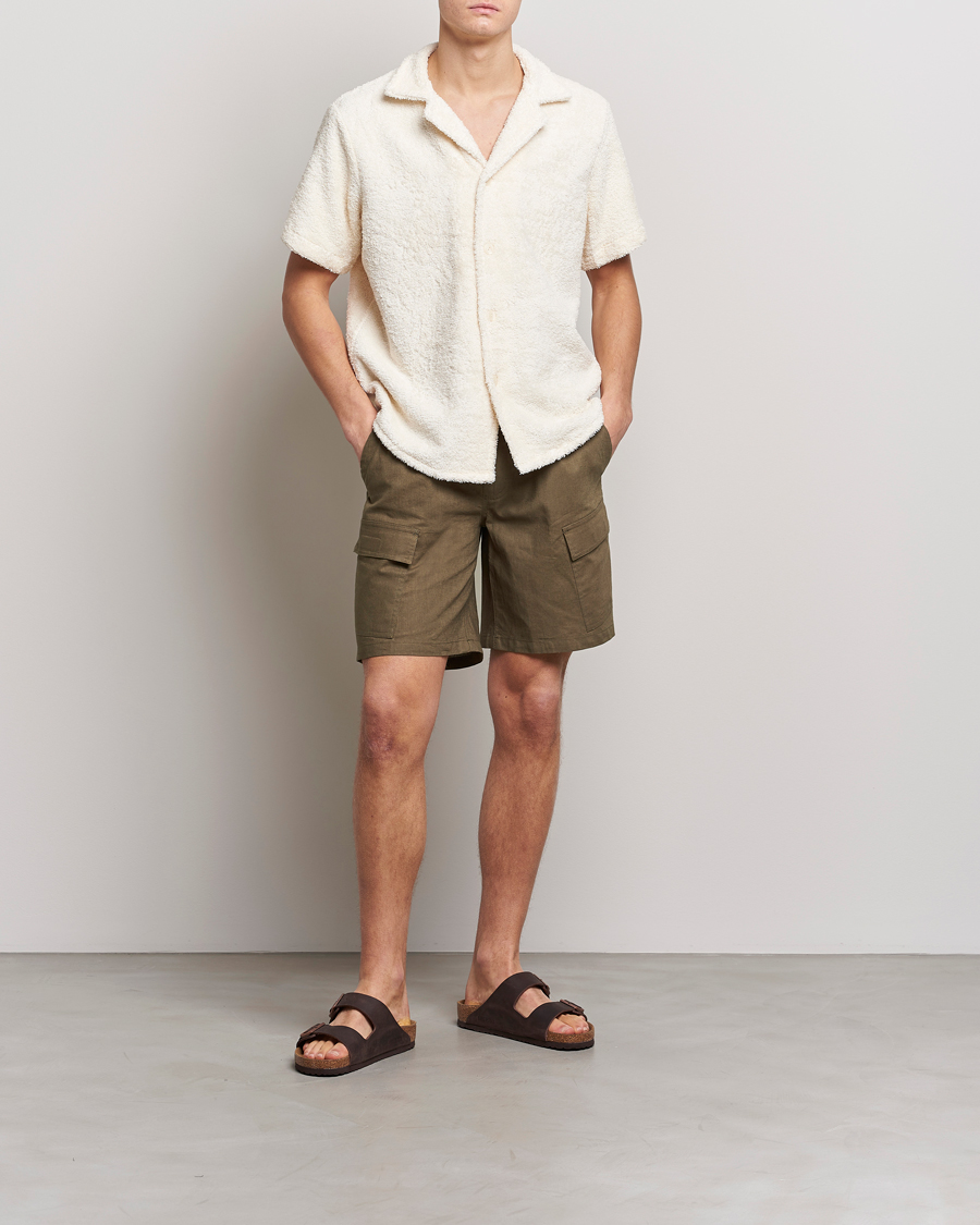 Herre | Skjorter | OAS | Cuba Ruggy Shirt Off White