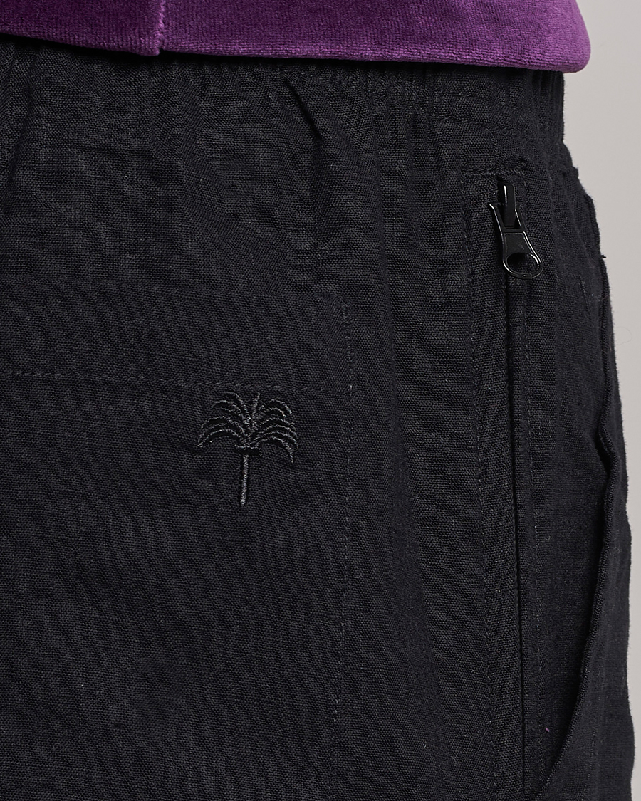 Herre | Shorts | OAS | Cargo Linen Shorts Black