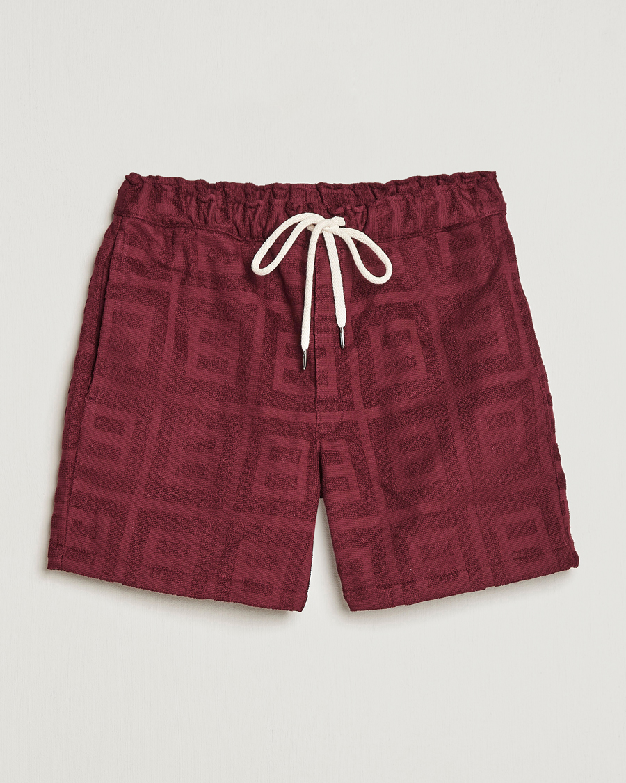 Herre | Shorts | OAS | Terry Shorts Burgundy