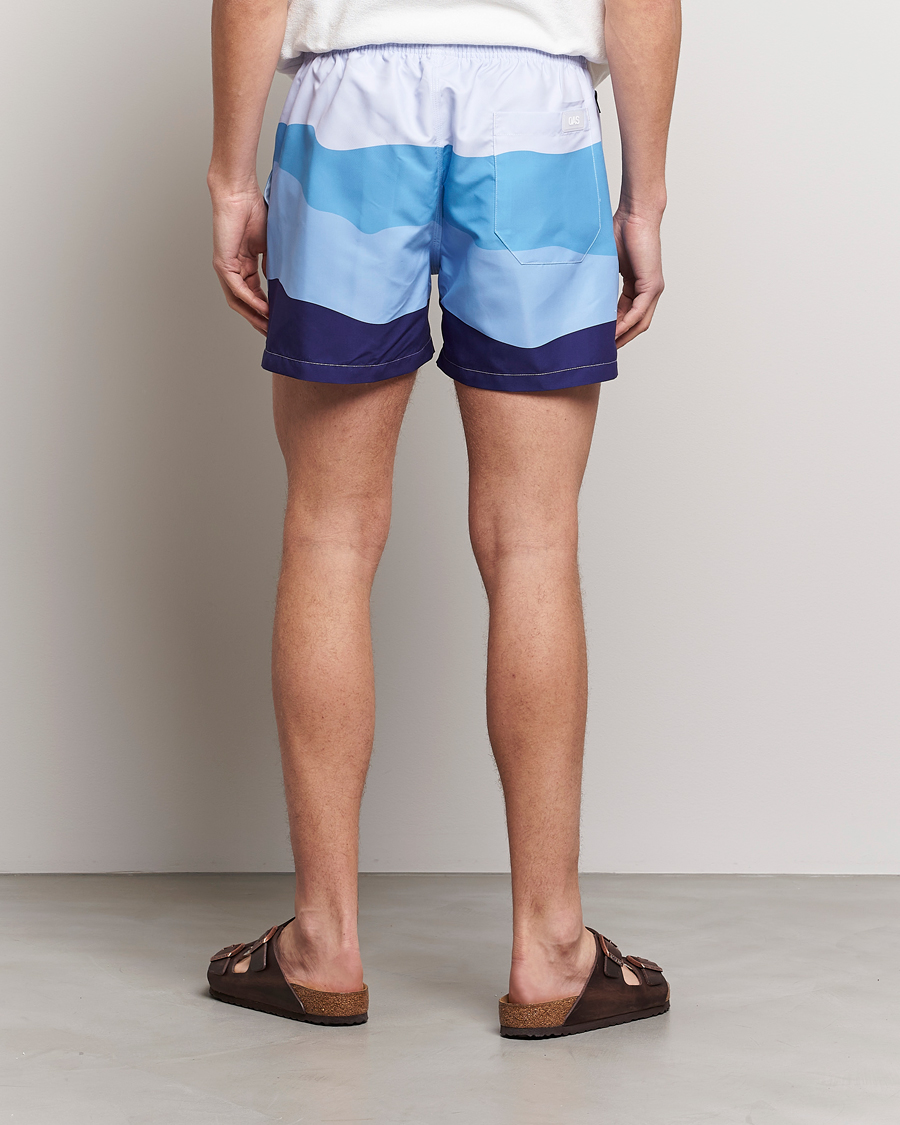 Herre | Badeshorts | OAS | Printed Swimshorts Ice Wave