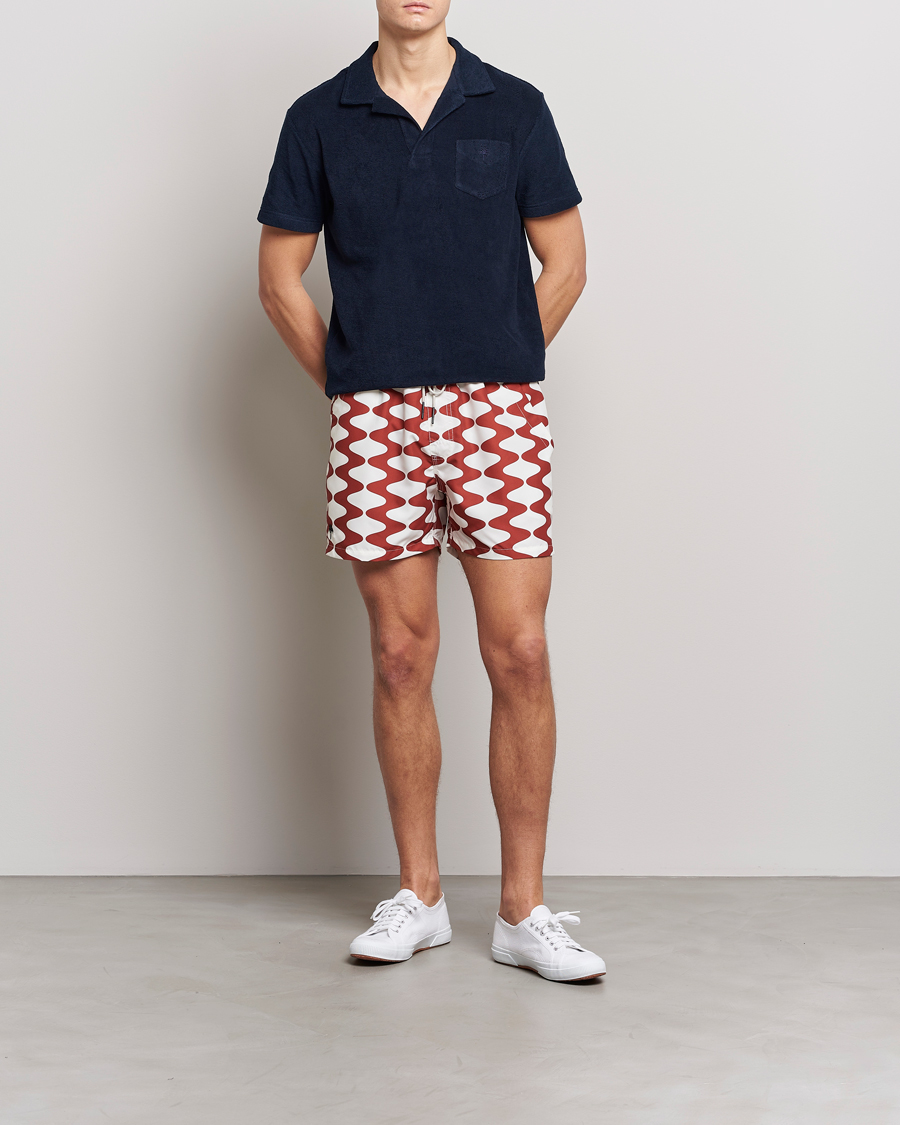 Herre | Badeshorts | OAS | Printed Swimshorts Big Lauda