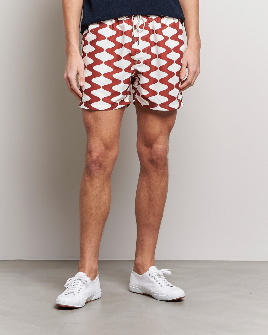 Herre | Badeshorts | OAS | Printed Swimshorts Big Lauda