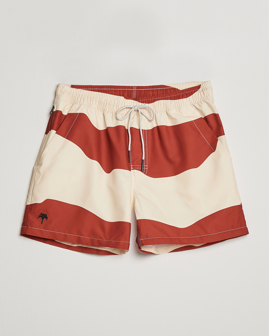 Herre | Badeshorts | OAS | Printed Swimshorts Amber Dune