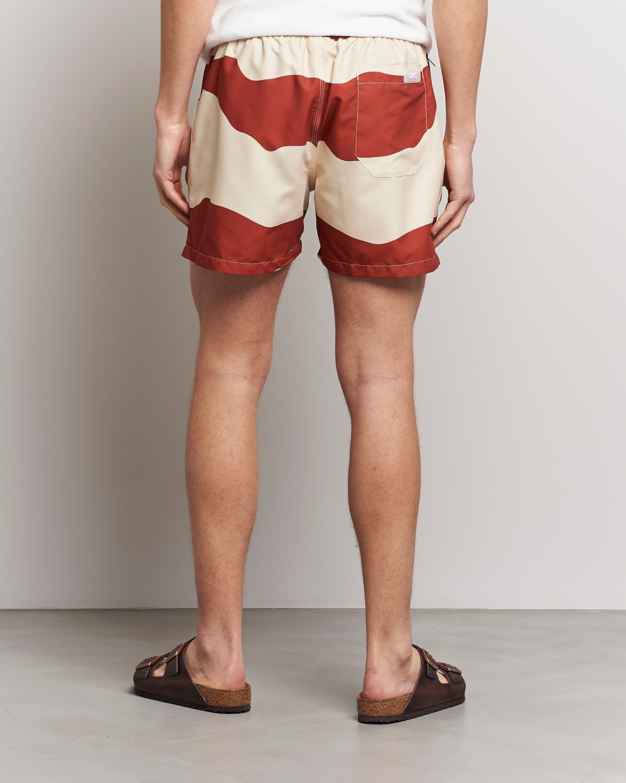 Herre | Badeshorts | OAS | Printed Swimshorts Amber Dune